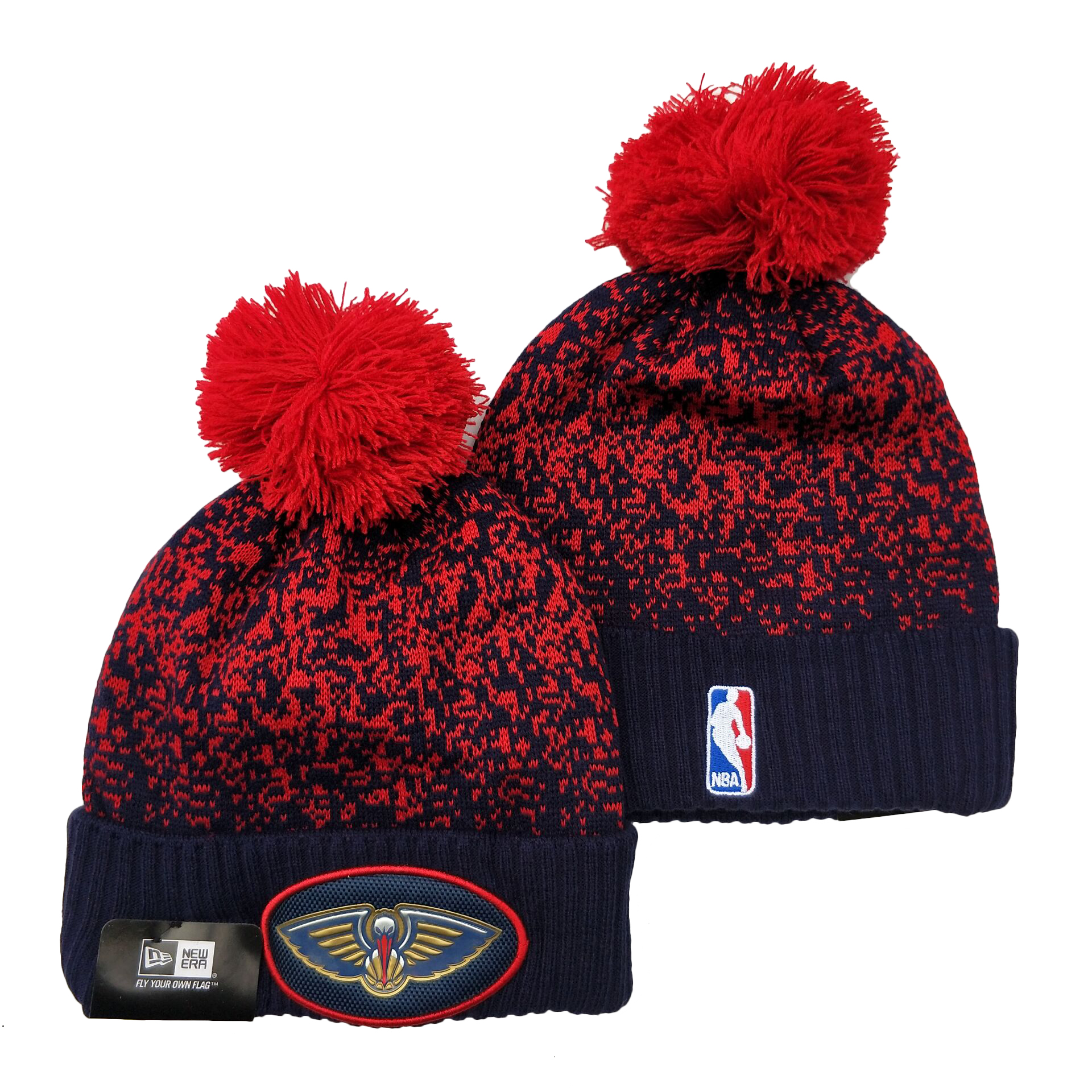 New Orleans Pelicans Knit Hats 001